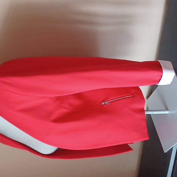 Contemporaine Orange red blazer Size M - Picture 4 of 10
